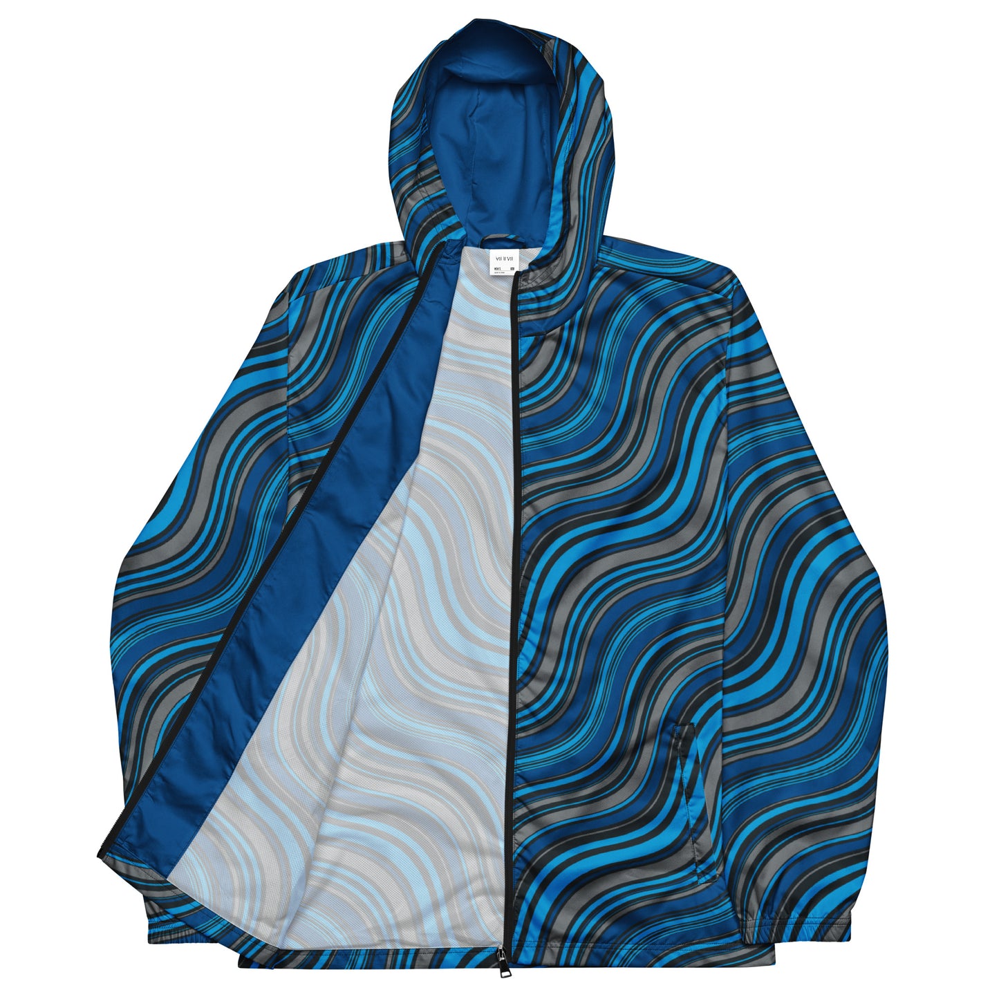 VII Blues- Windbreaker