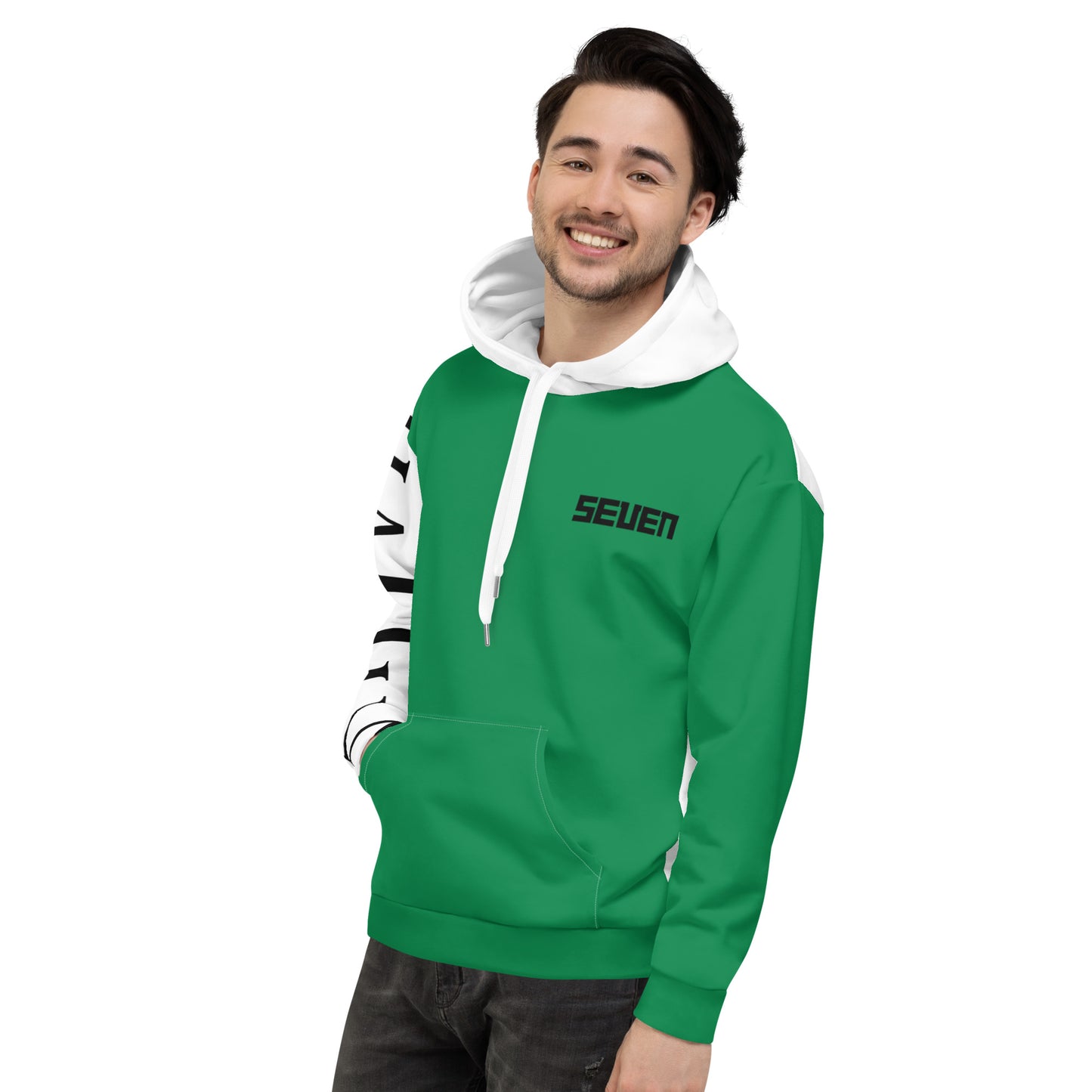Seven- Hoodie (Green)