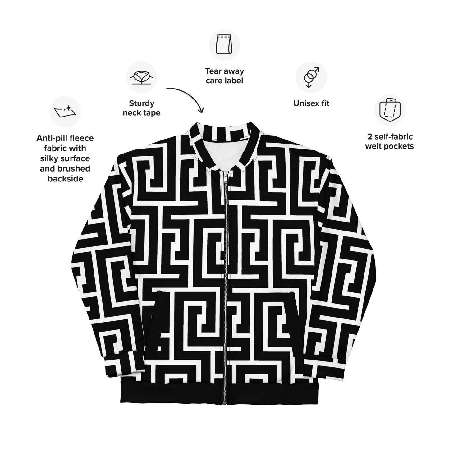 VII MAZE- Bomber Jacket