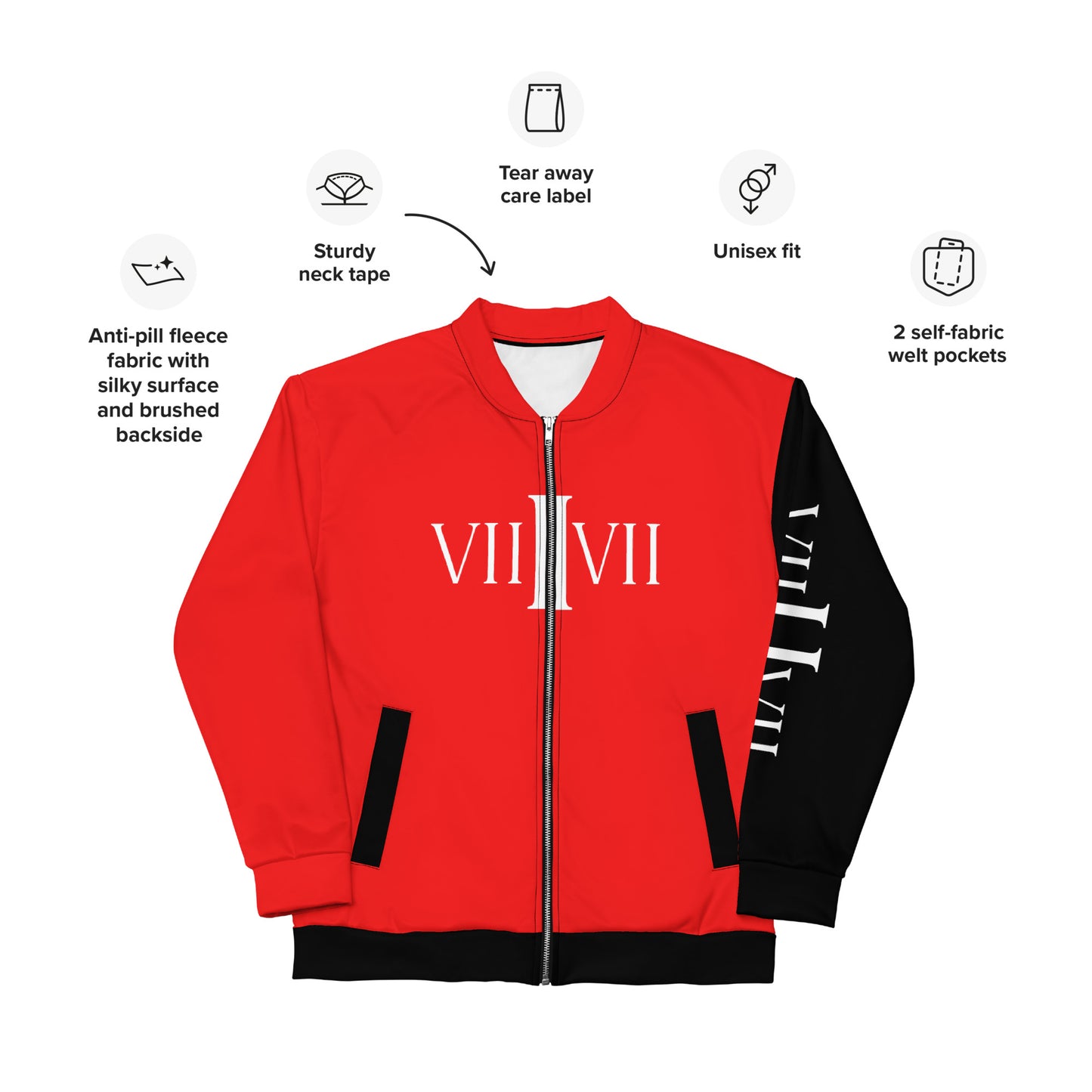 VII Pouvoir- Bomber Jacket (R/B)