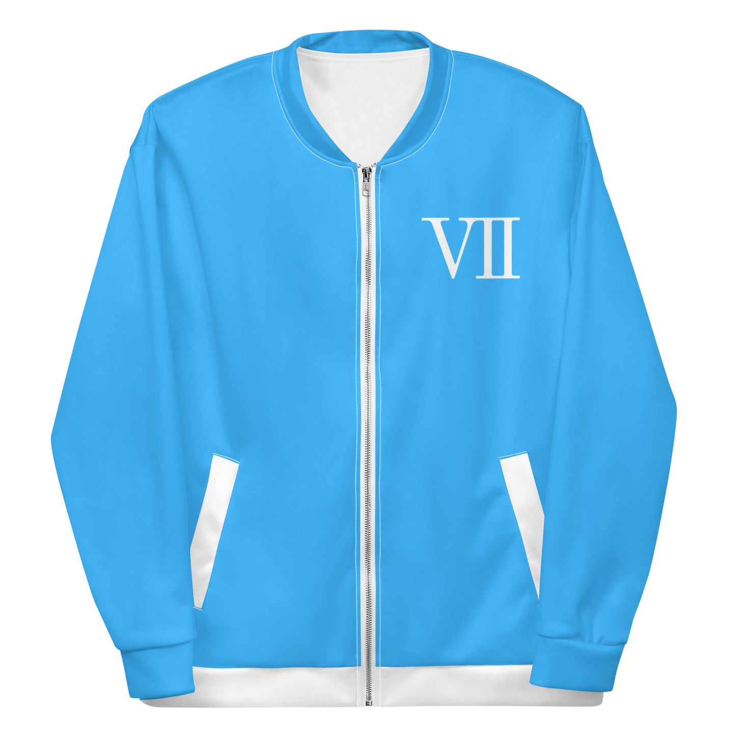 VII- Bomber Jacket (Ocean Blue)