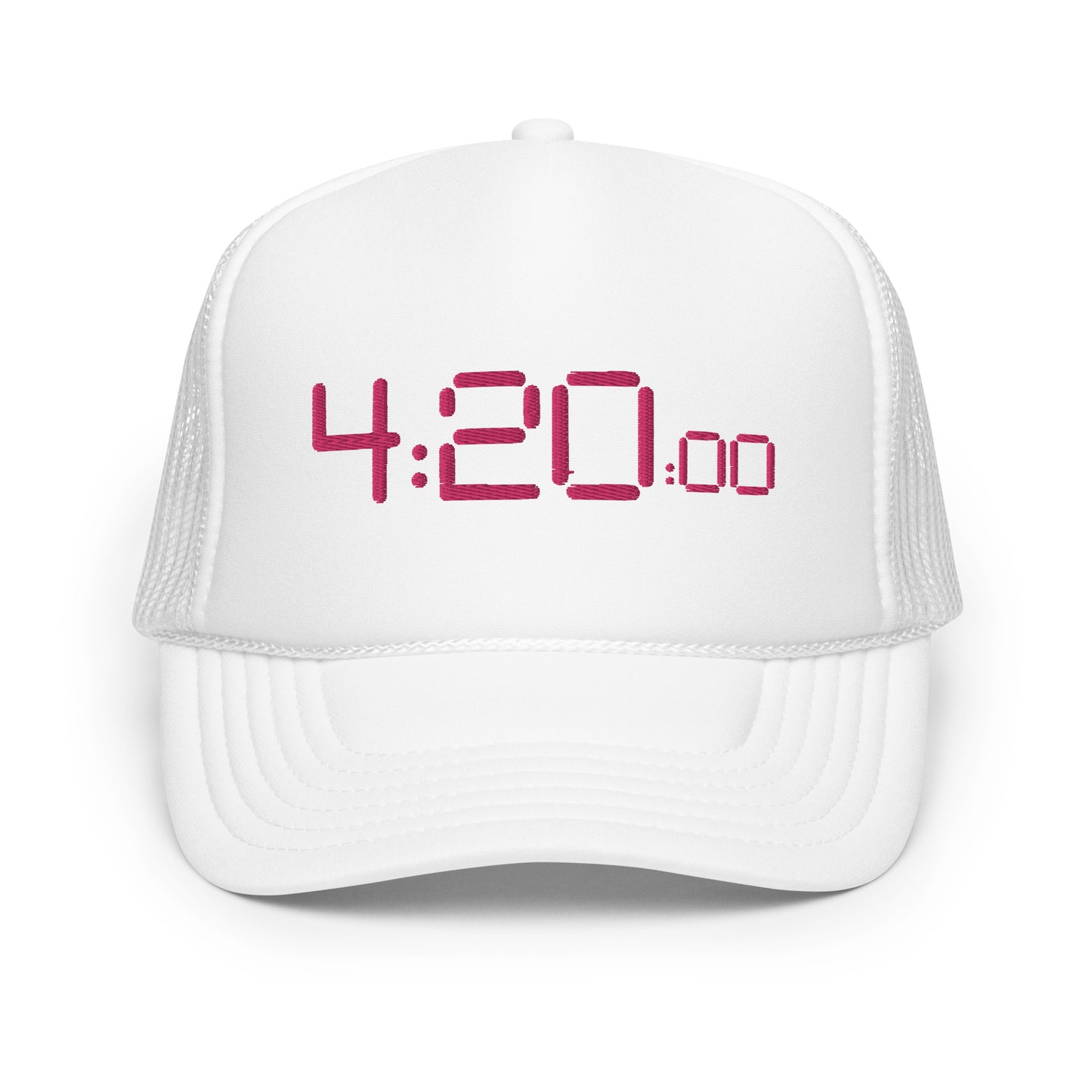4:20 O'clock- Trucker Hat (Pink)