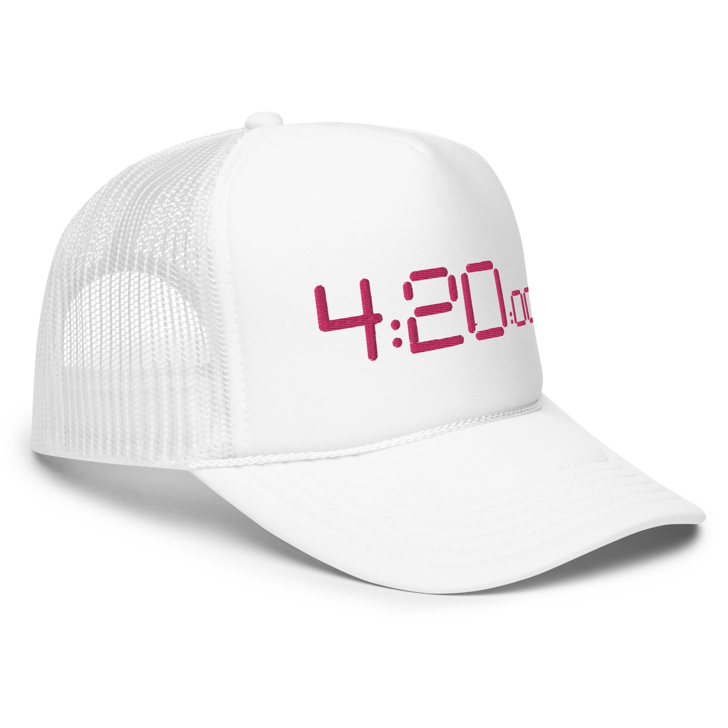 4:20 O'clock- Trucker Hat (Pink)
