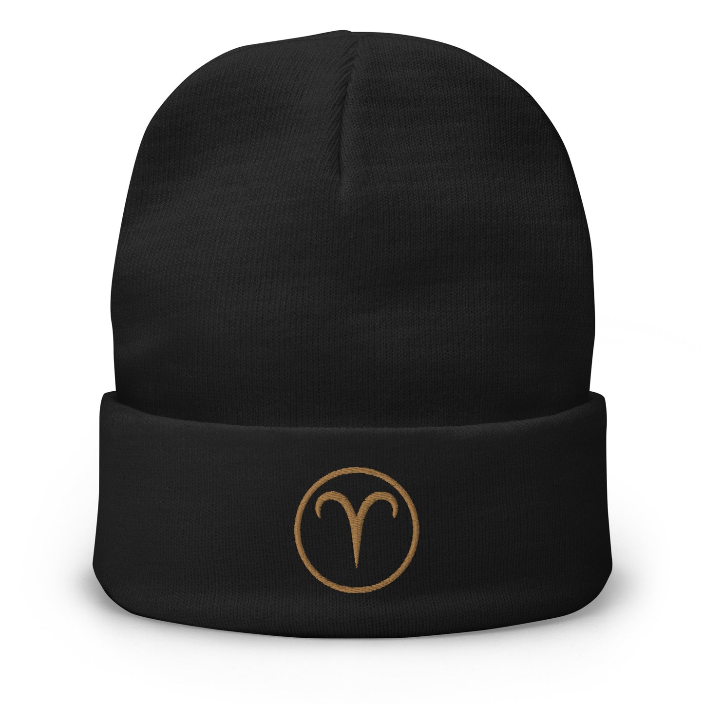 Aries- Embroidered Beanie