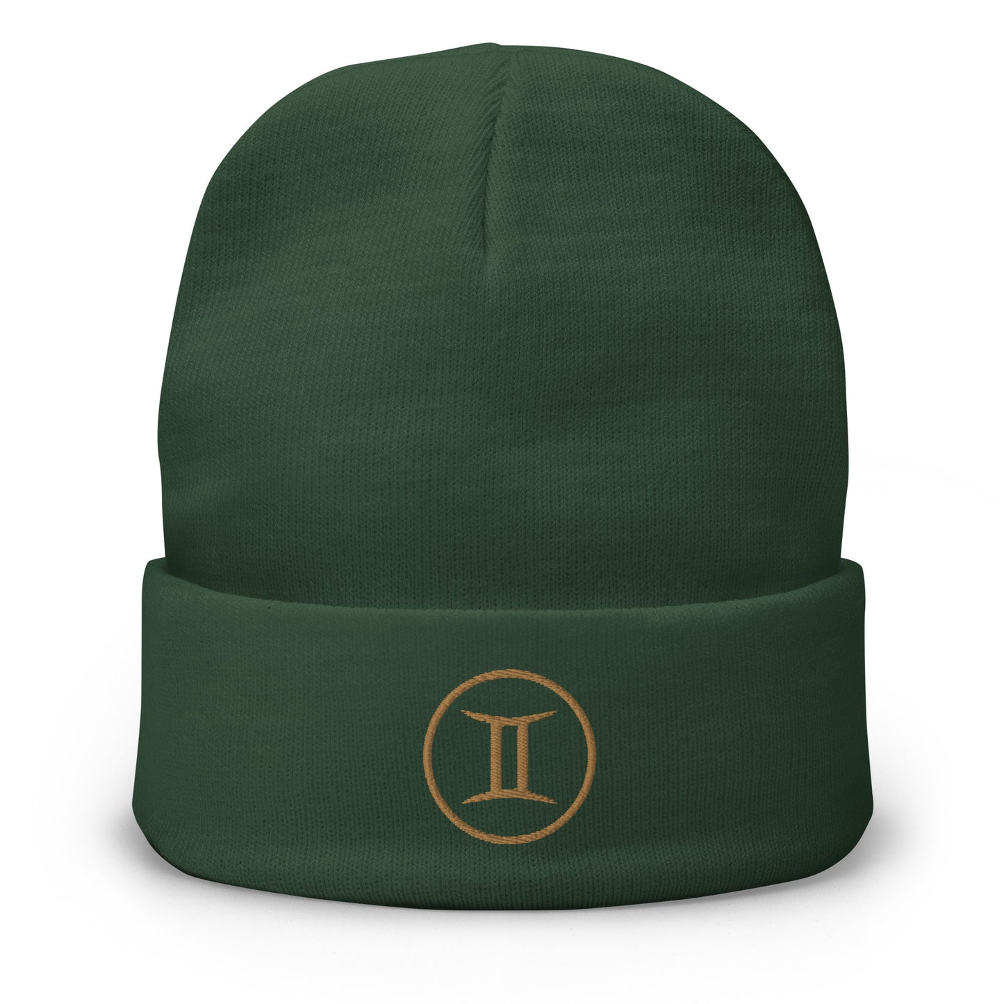 Gemini- Embroidered Beanie