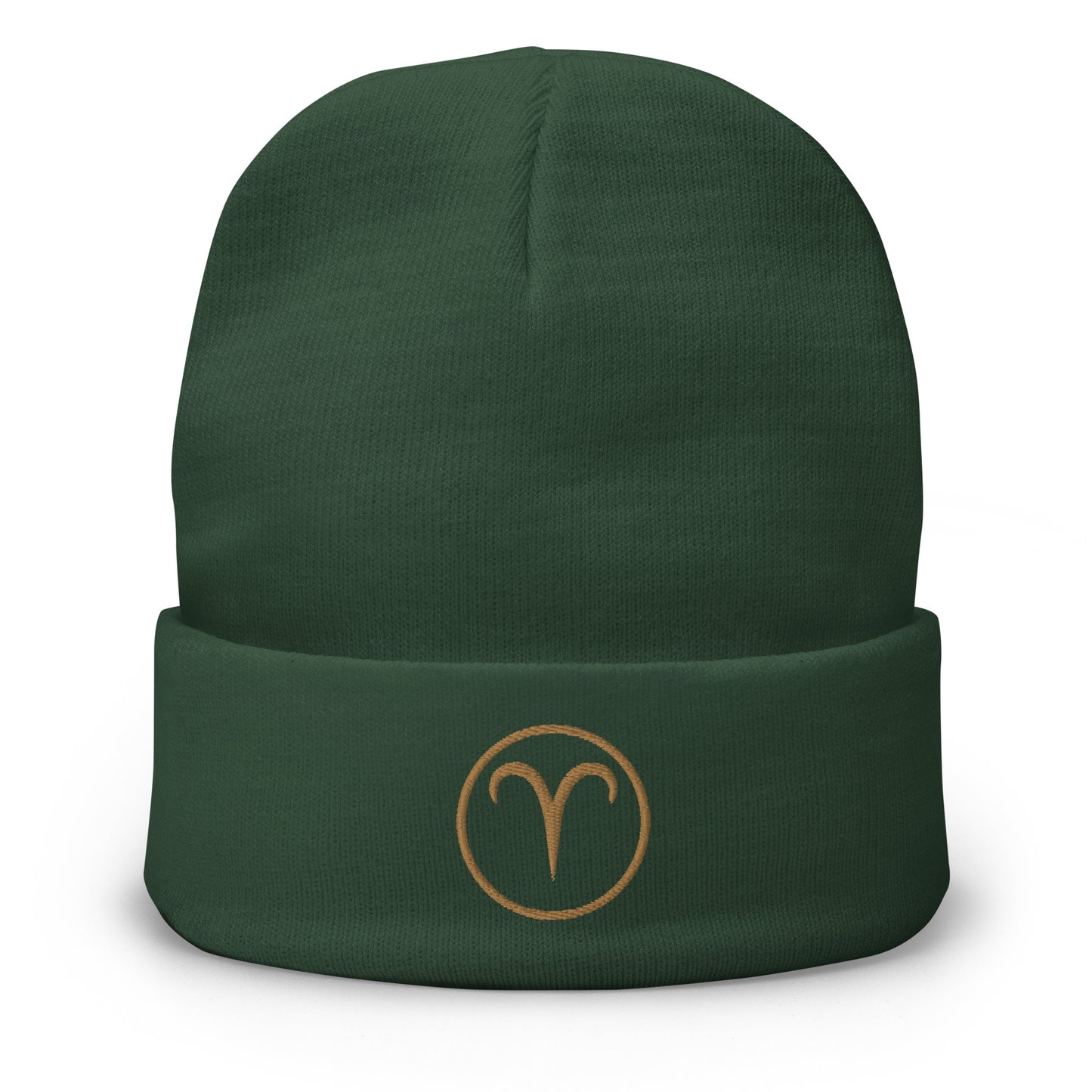 Aries- Embroidered Beanie