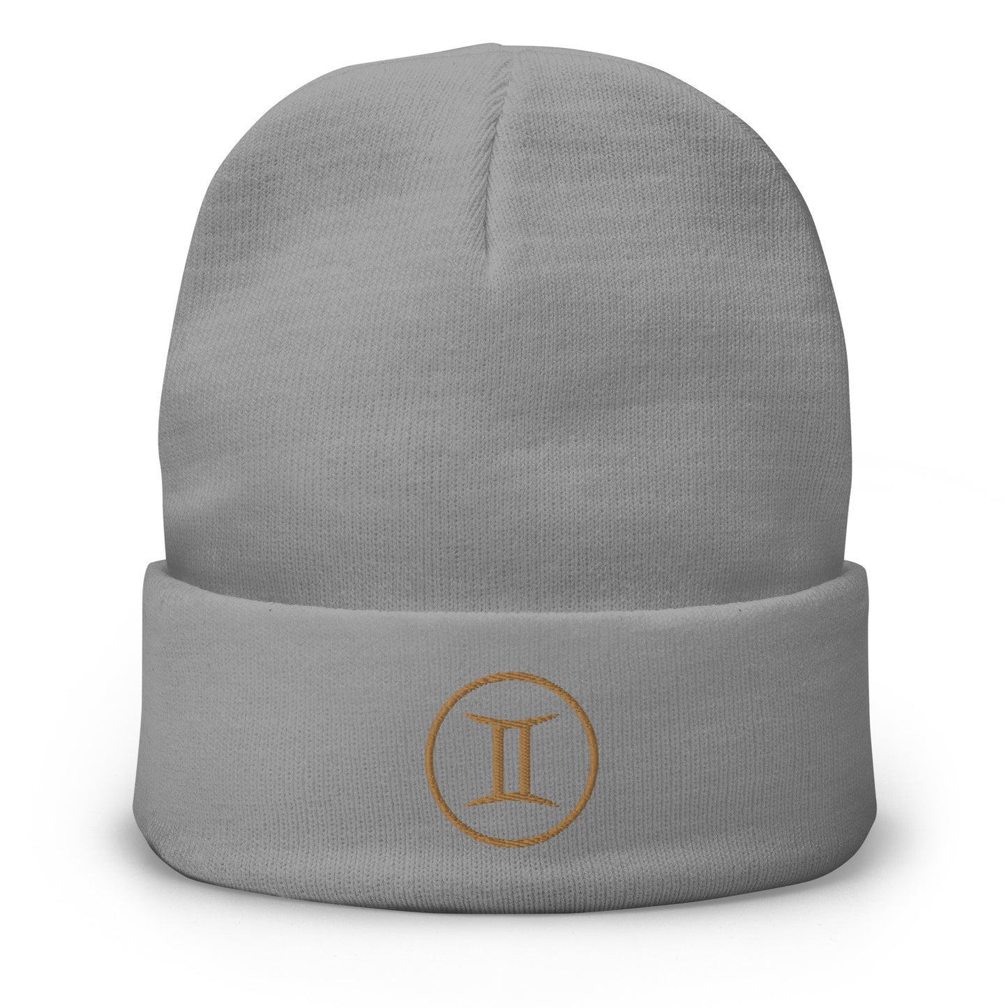 Gemini- Embroidered Beanie