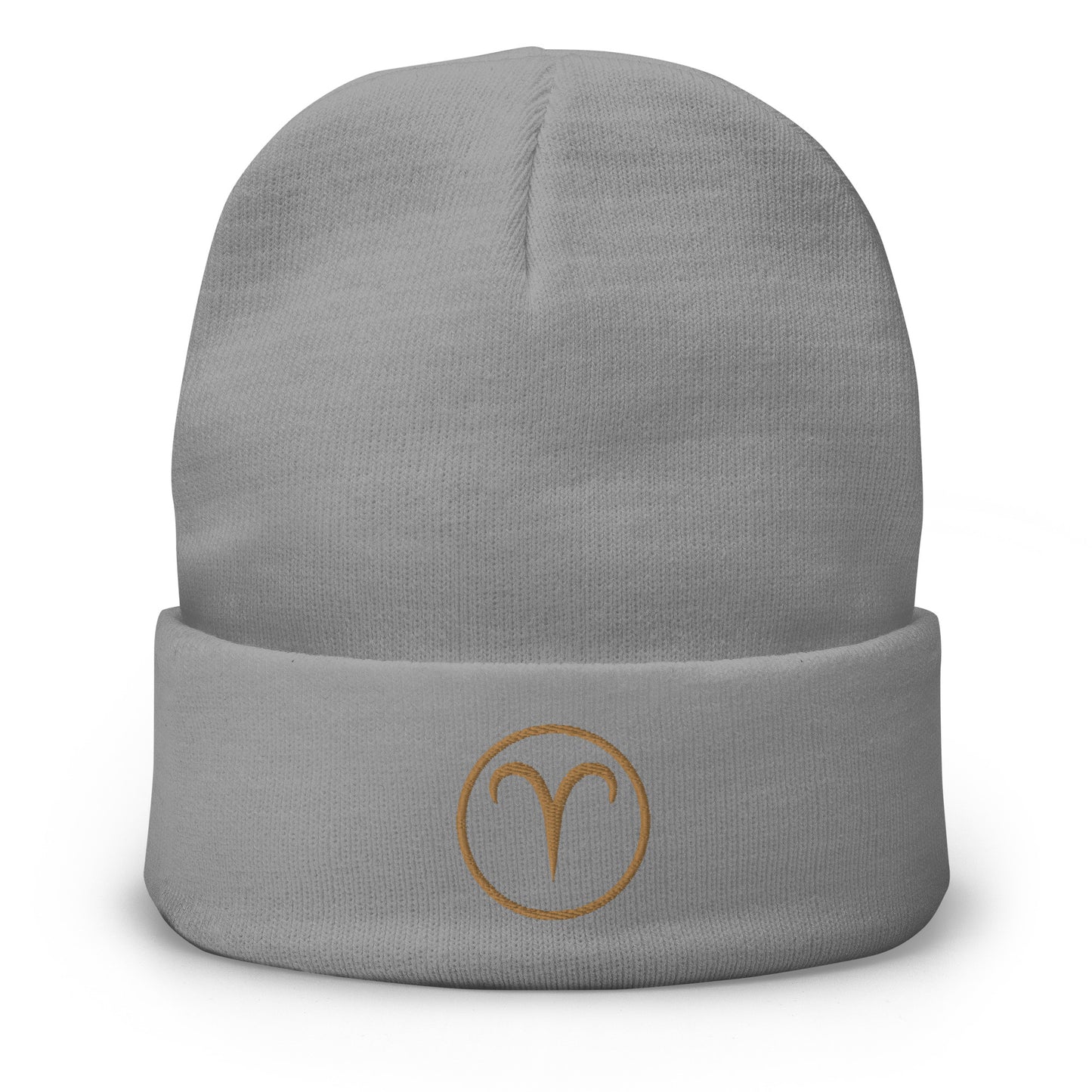 Aries- Embroidered Beanie