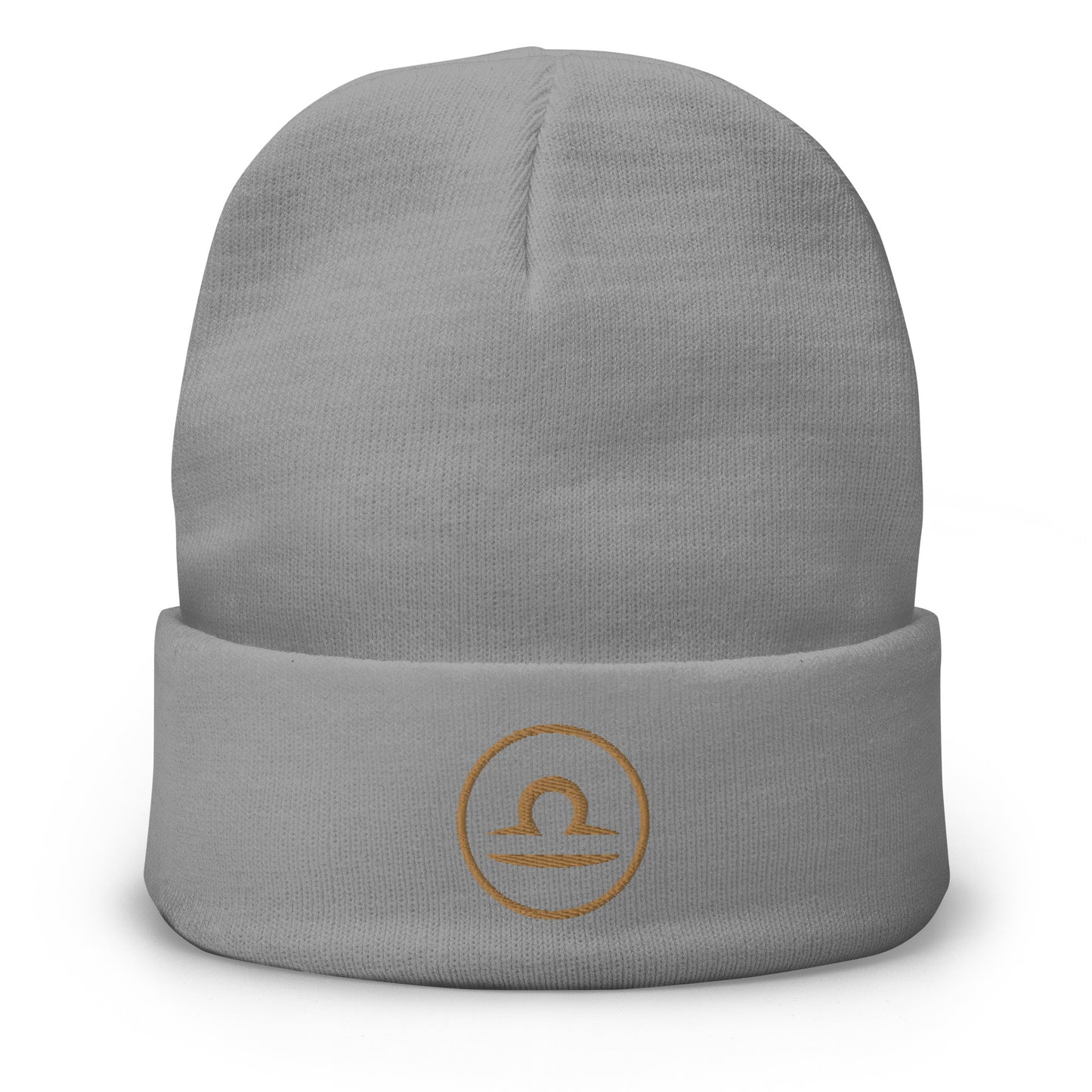 Libra- Embroidered Beanie