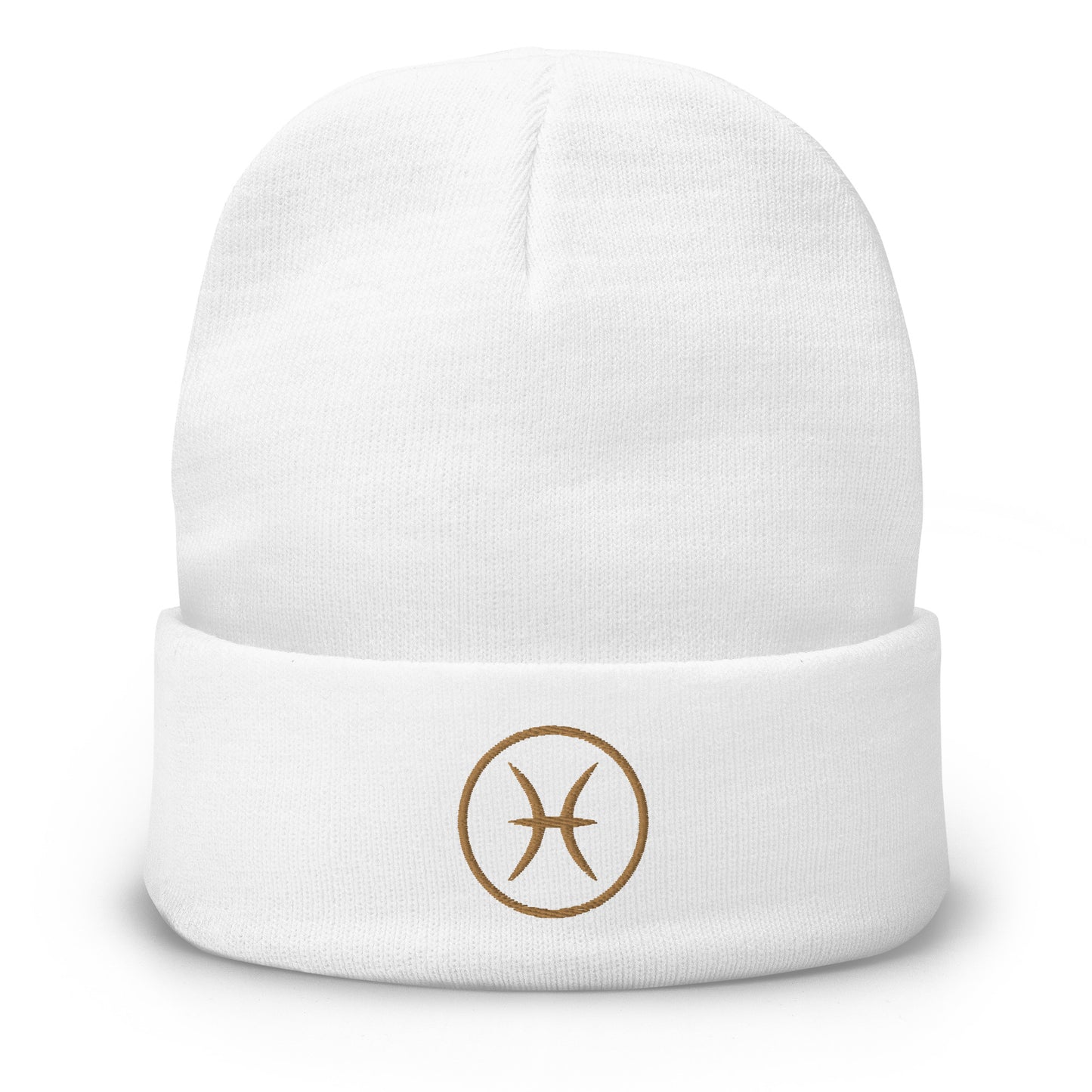 Pisces- Embroidered Beanie