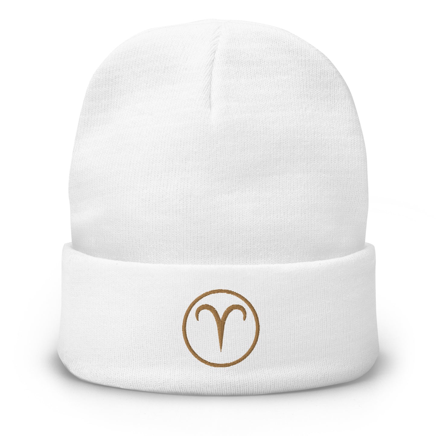 Aries- Embroidered Beanie