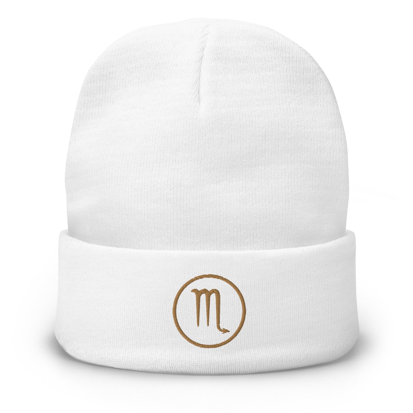 Scorpio- Embroidered Beanie