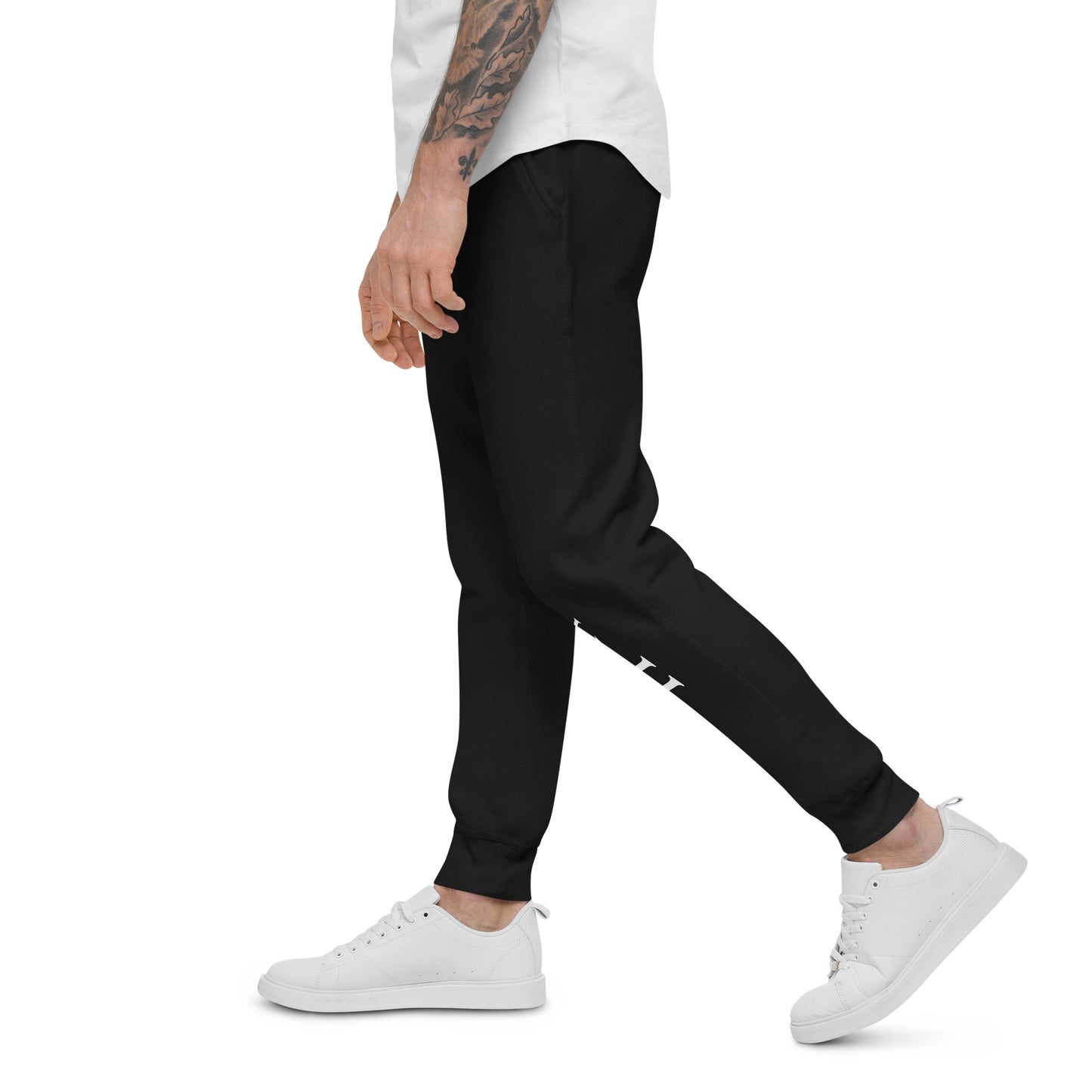 VII II VII- Fleece Sweatpants (Black)