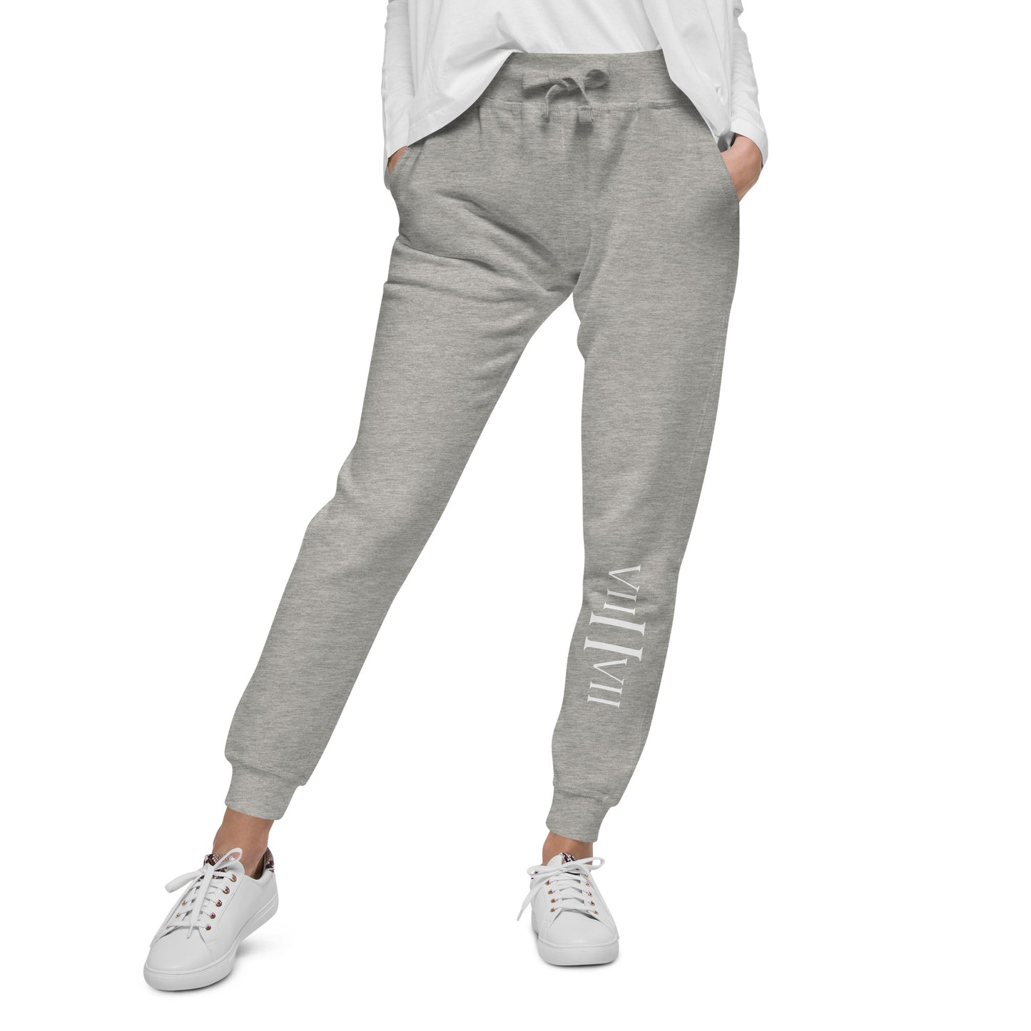 VII II VII- Fleece Sweatpants (Carbon Gray)