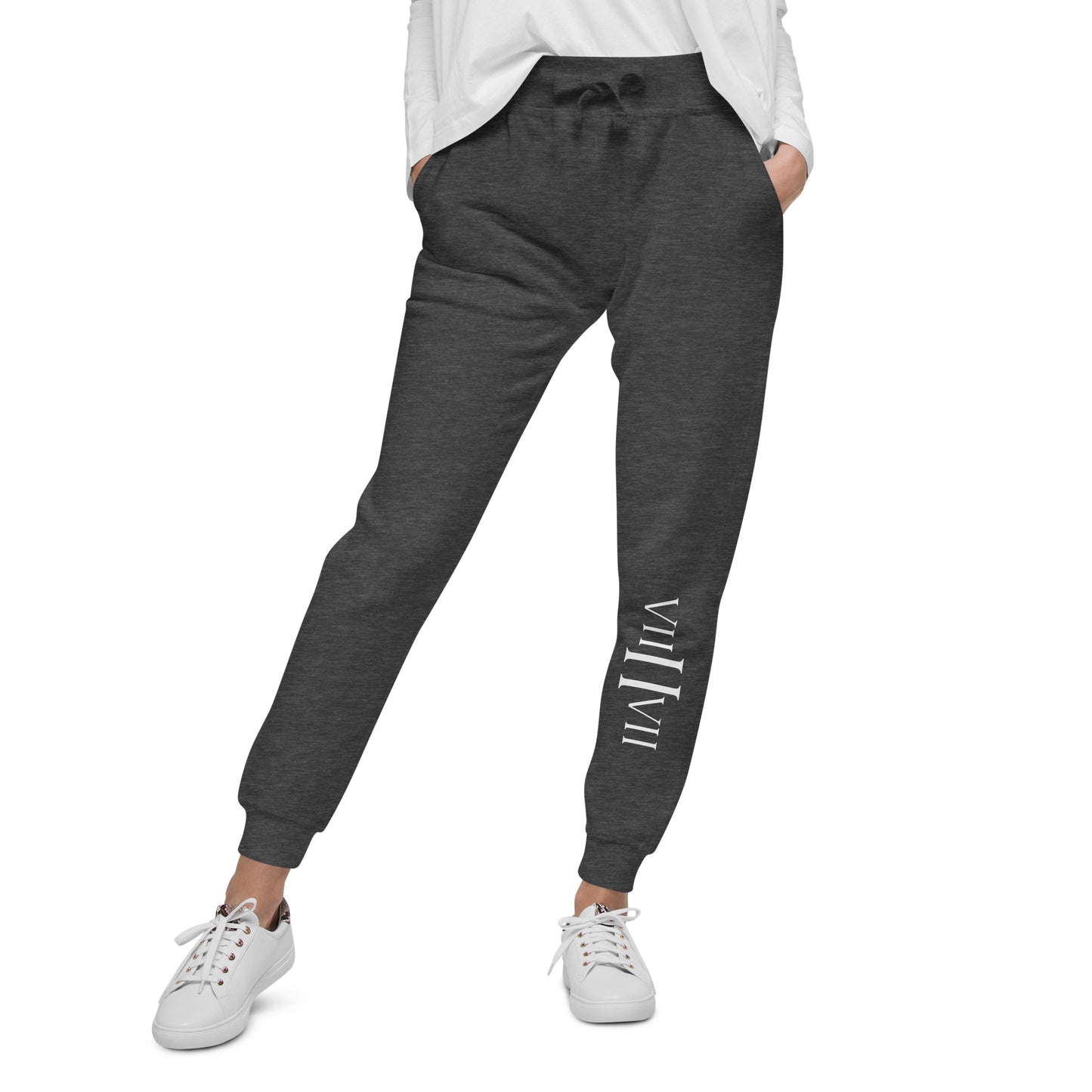 VII II VII- Fleece Sweatpants (Charcoal Heather)