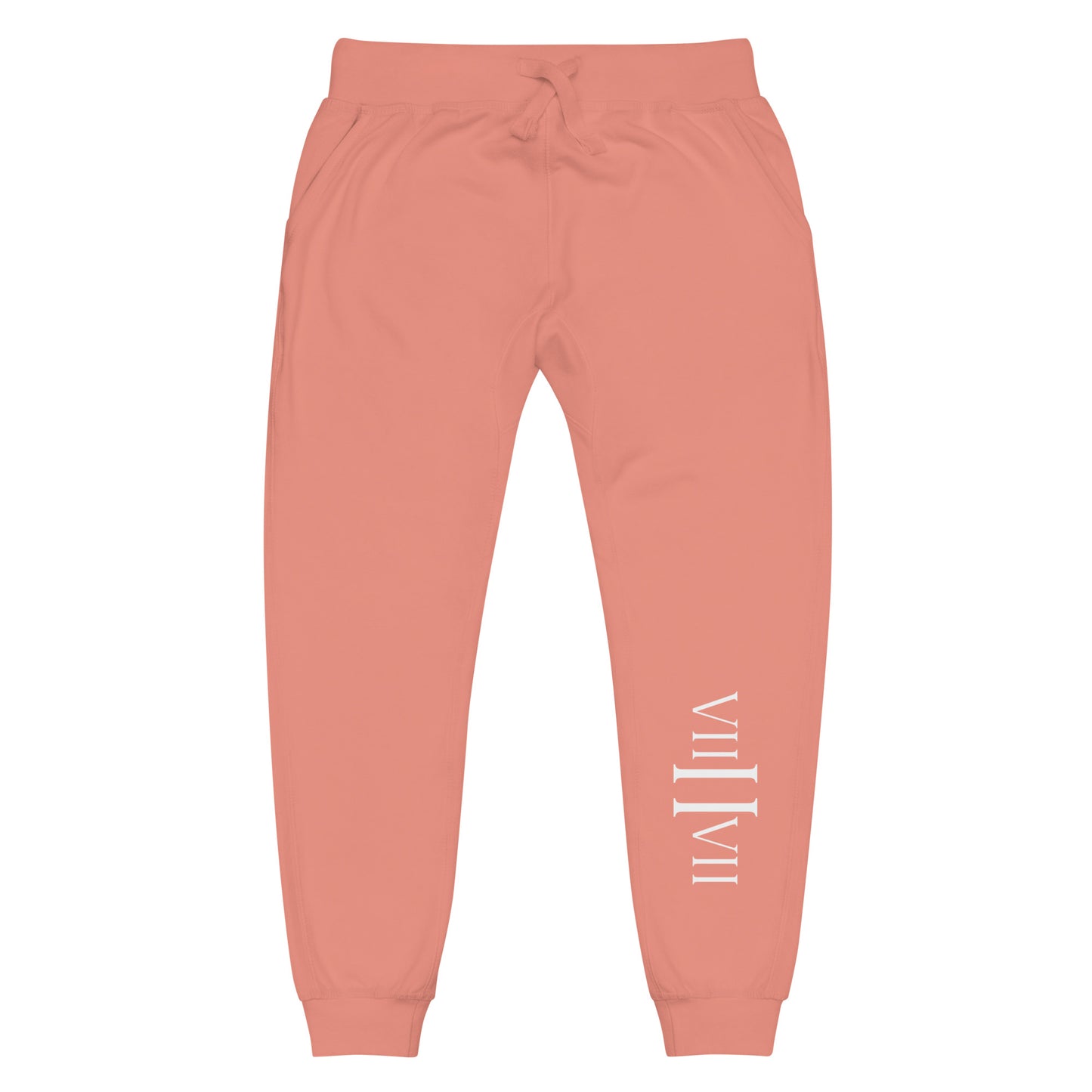 VII II VII- Fleece Sweatpants (Dusty Rose)