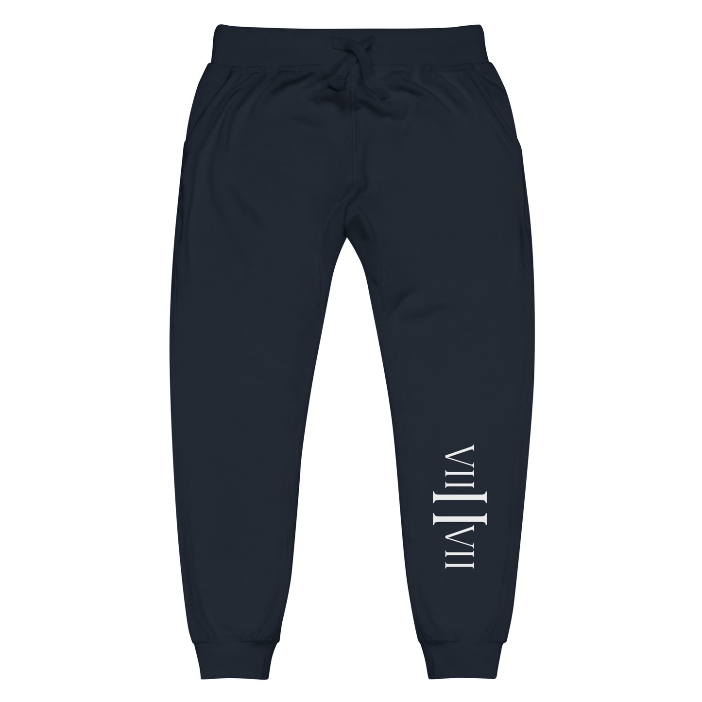 VII II VII- Fleece Sweatpants (Navy Blue)