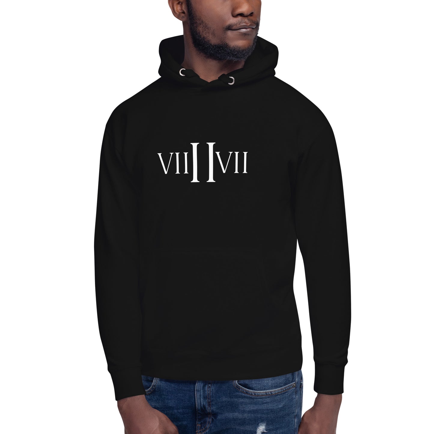VII II VII- Hoodie (Black)