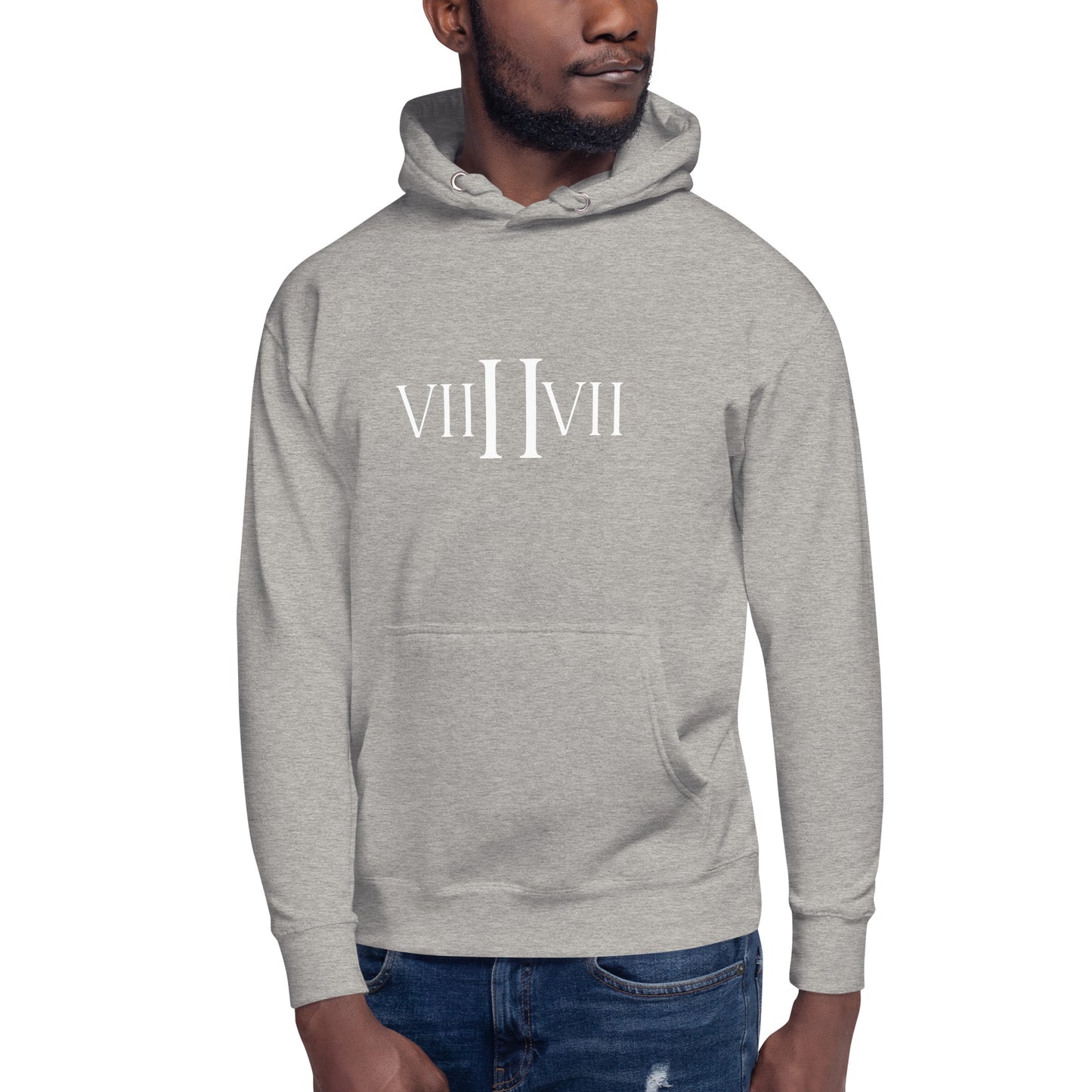 VII II VII- Hoodie (Carbon Gray)