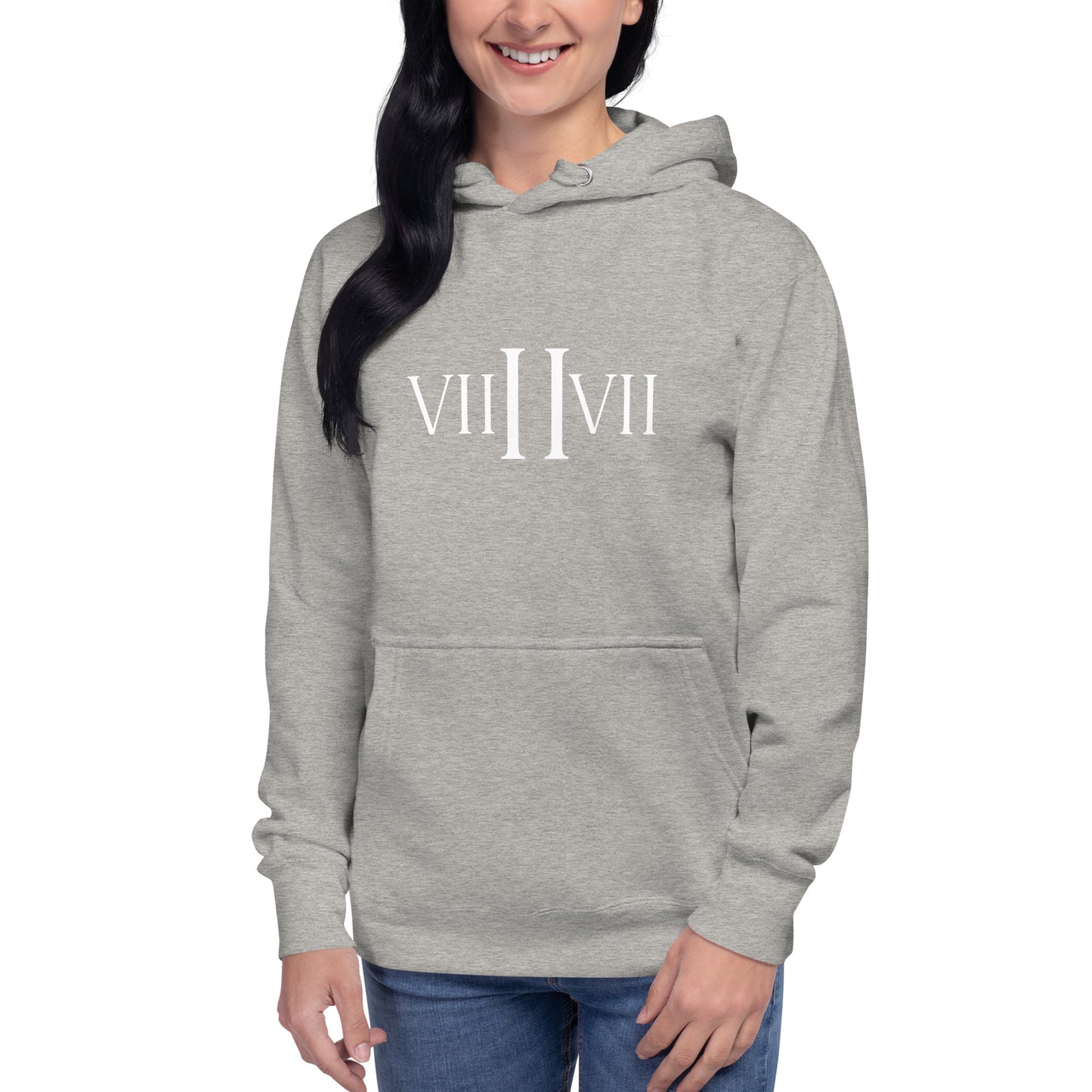VII II VII- Hoodie (Carbon Gray)