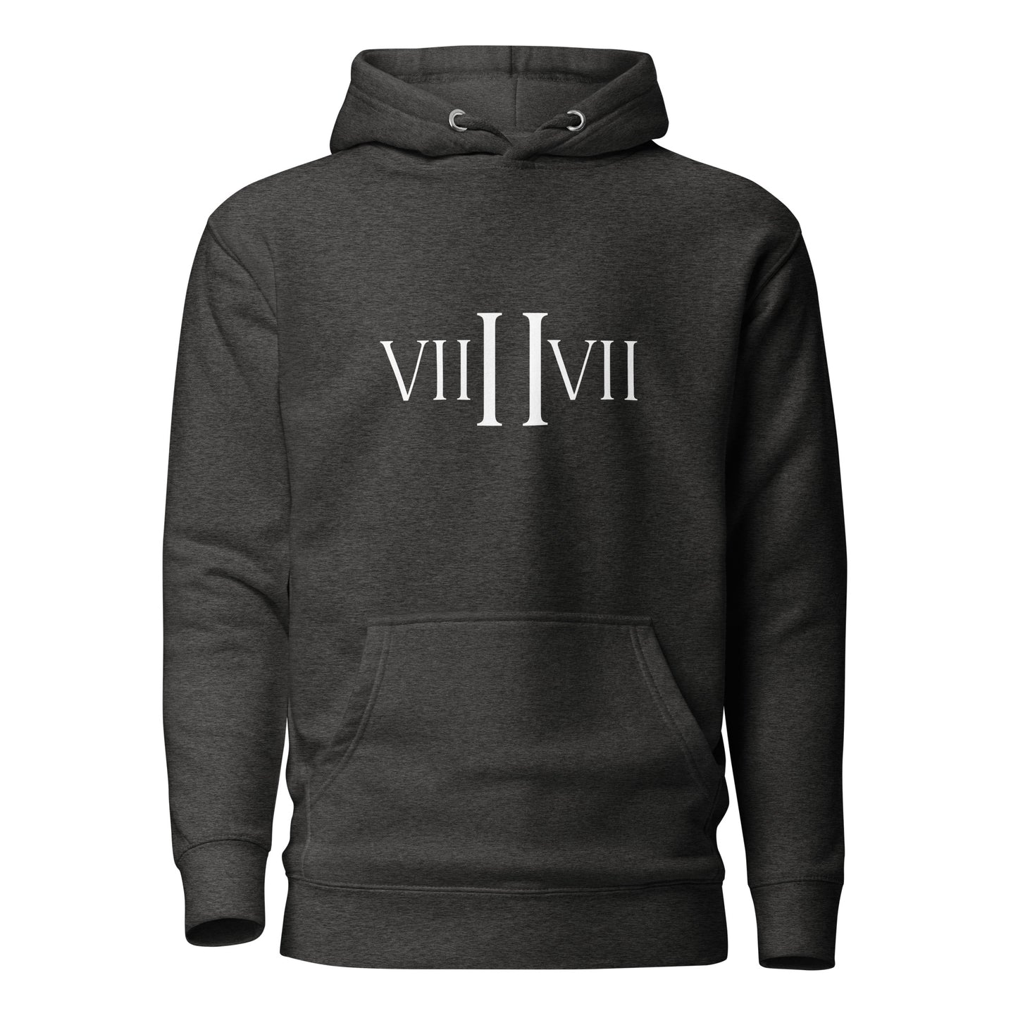 VII II VII- Hoodie (Charcoal Heather)