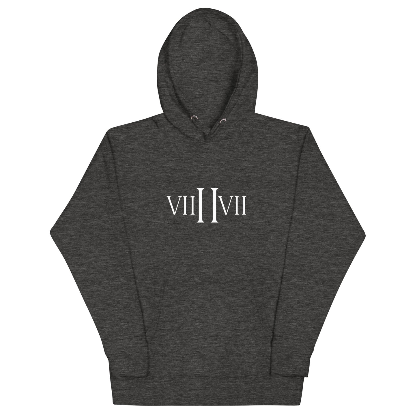 VII II VII- Hoodie (Charcoal Heather)
