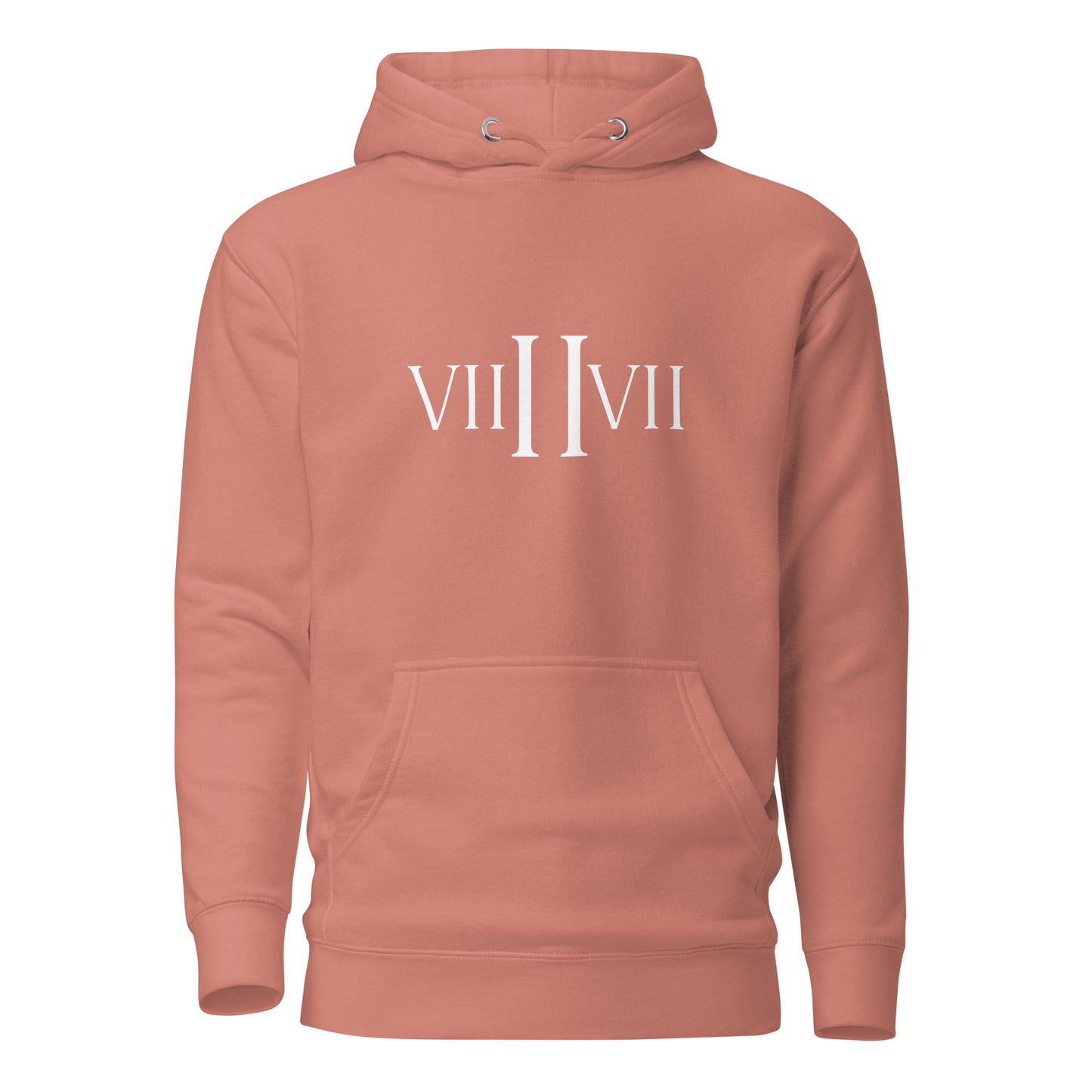 VII II VII- Hoodie (Dusty Rose)