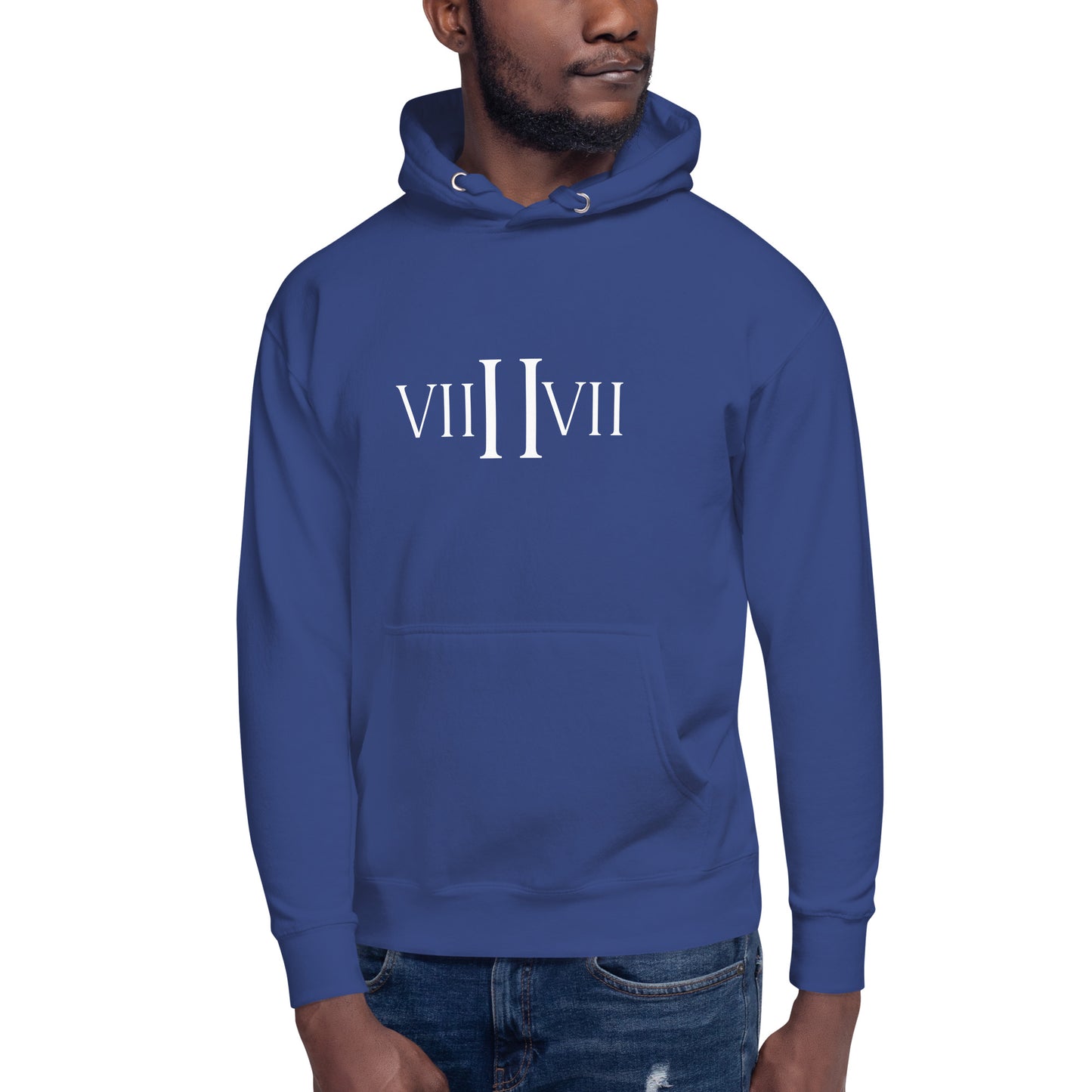 VII II VII- Hoodie (Royal Blue)
