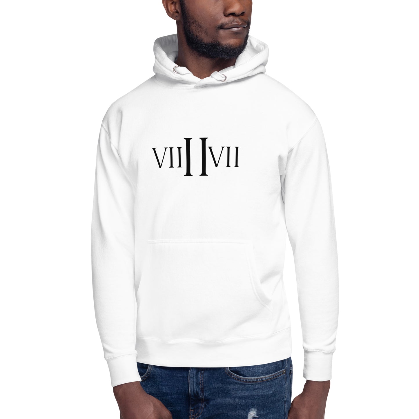 VII II VII- Hoodie (White)