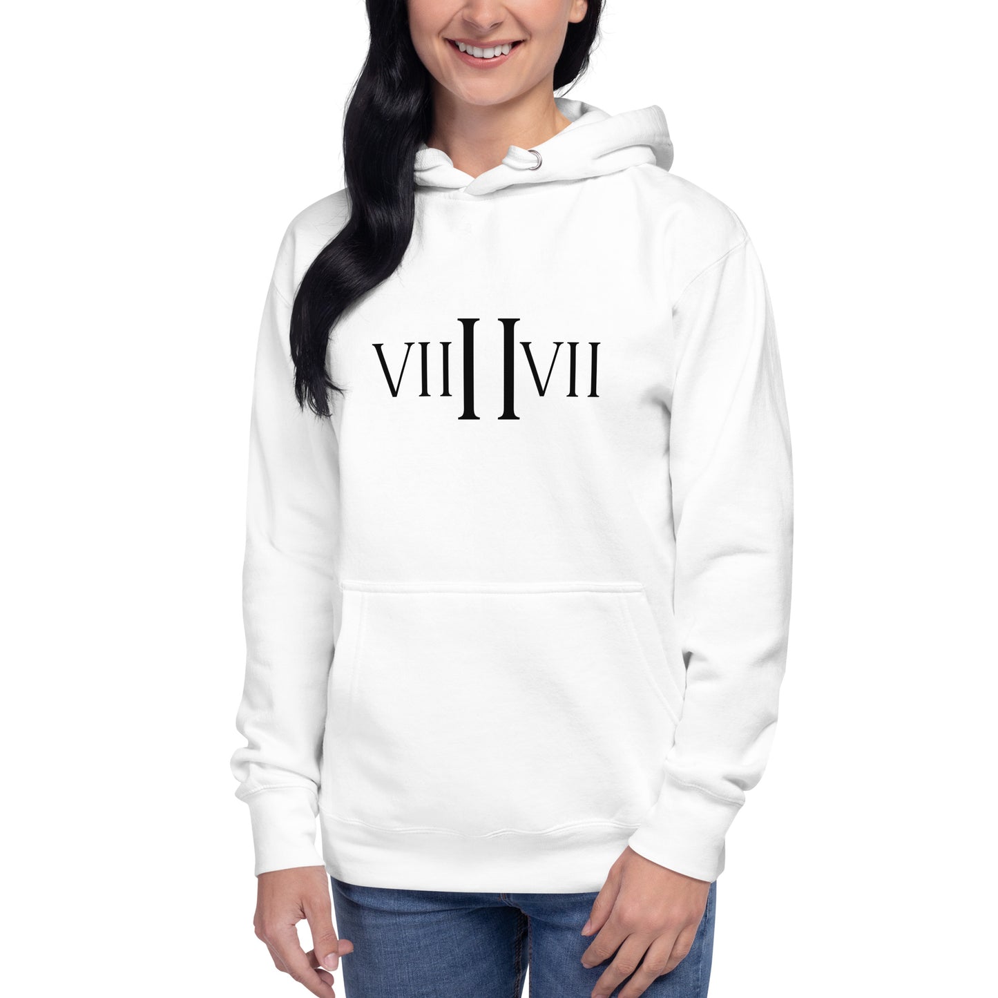VII II VII- Hoodie (White)