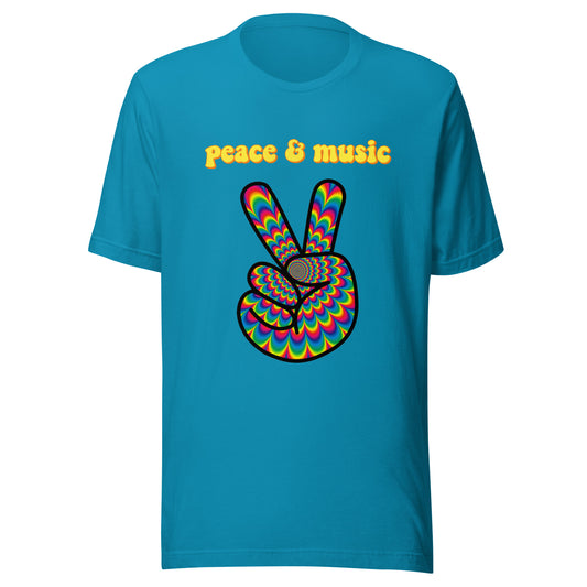 Peace & Music- Tee