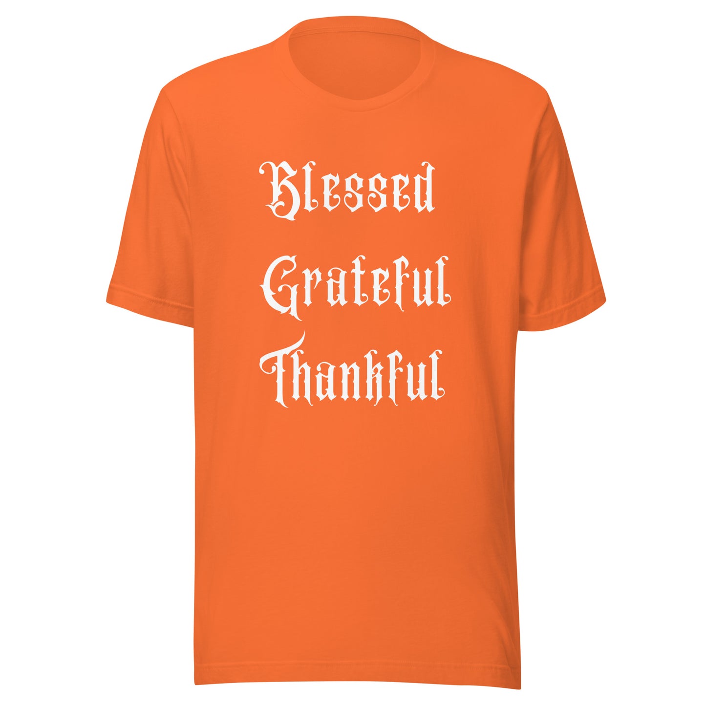 Blessed, Grateful, Thankful