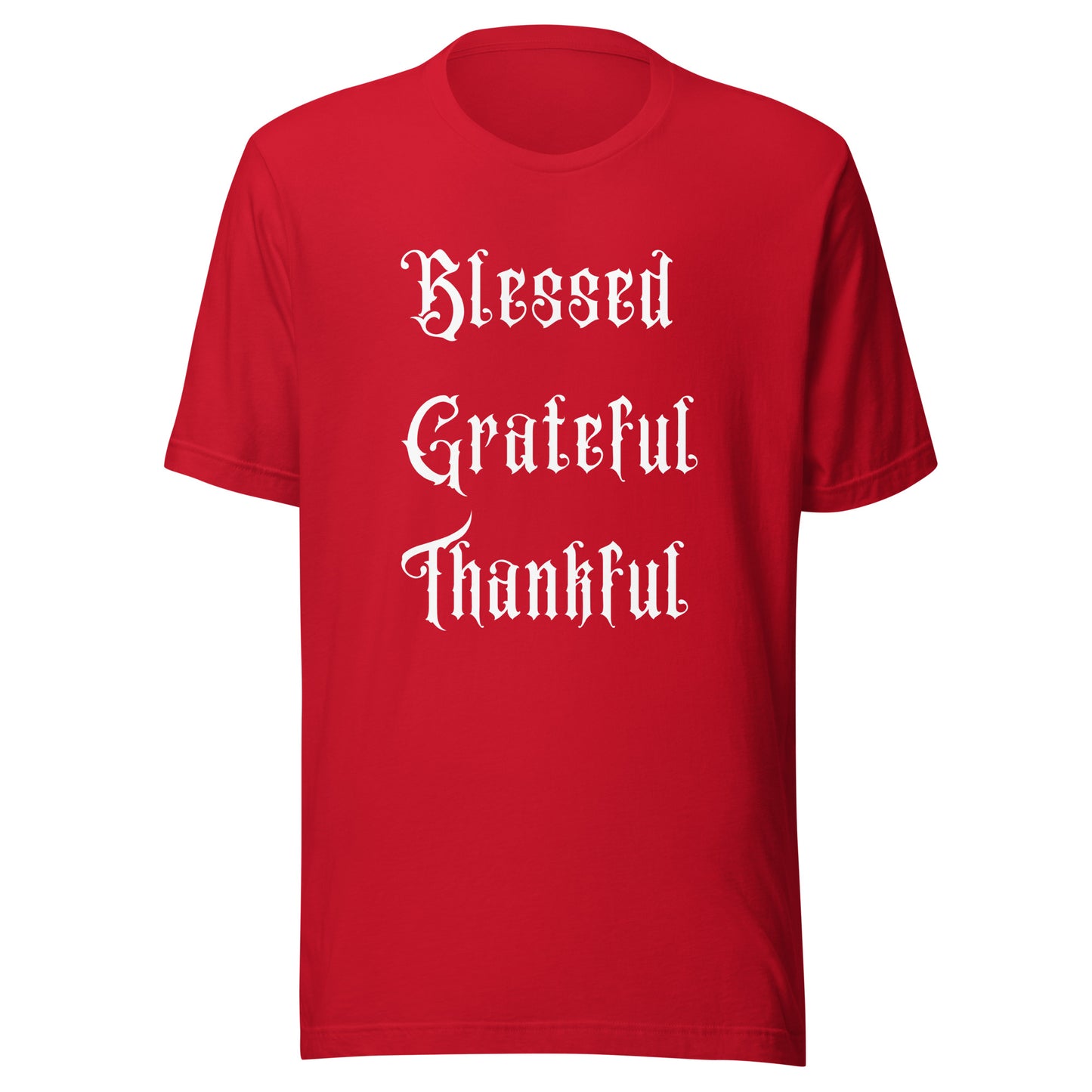 Blessed, Grateful, Thankful