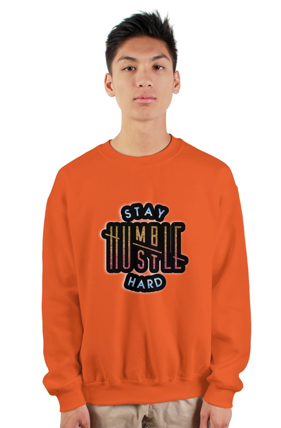 Stay Humble - Sweatshirt (Orange)