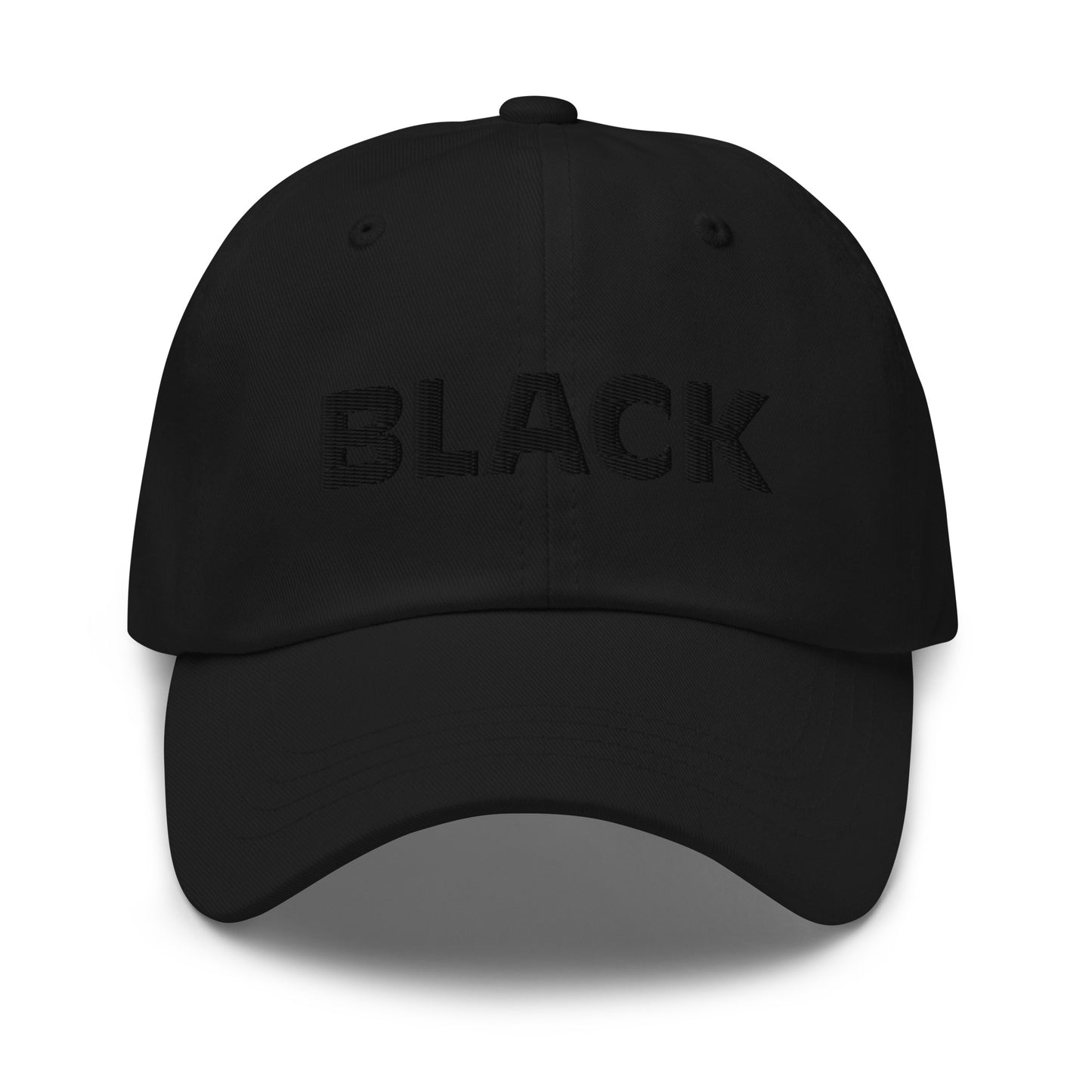 BLACK- Dad Hat