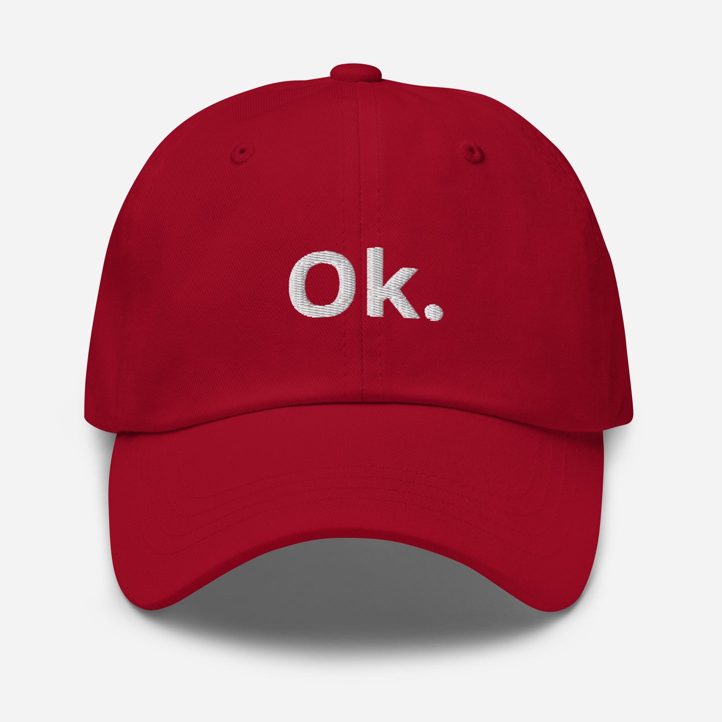 Ok. &- Dad Hat