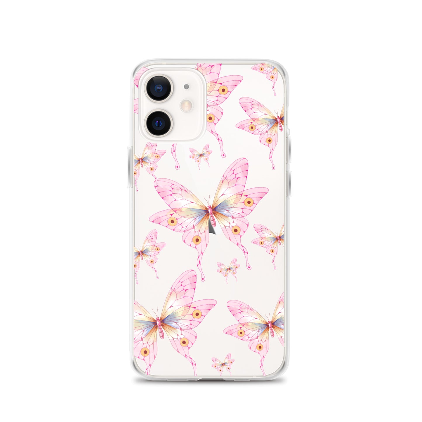 Pink Butterfly- Clear Case for iPhone®