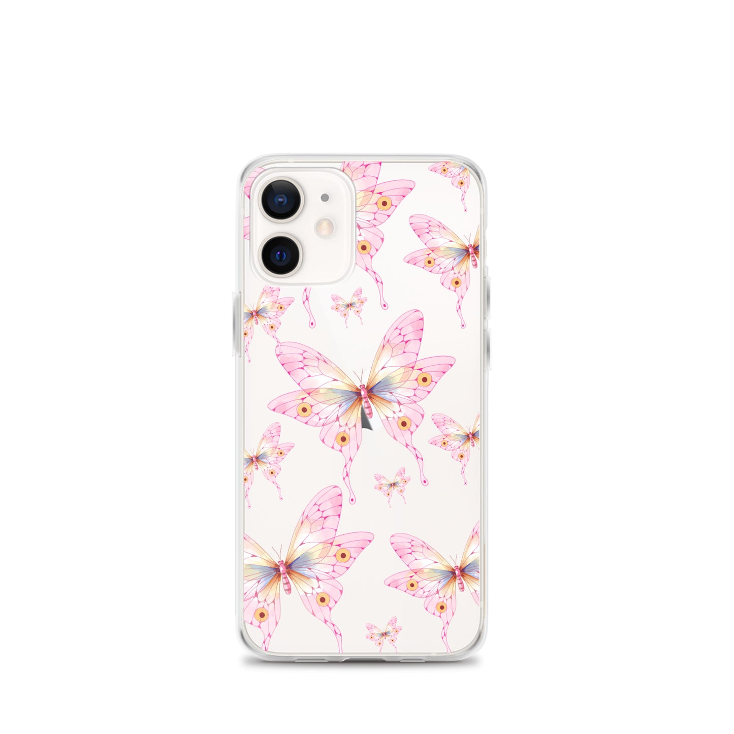 Pink Butterfly- Clear Case for iPhone®