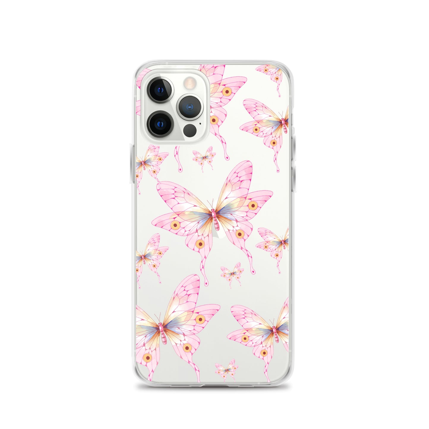 Pink Butterfly- Clear Case for iPhone®