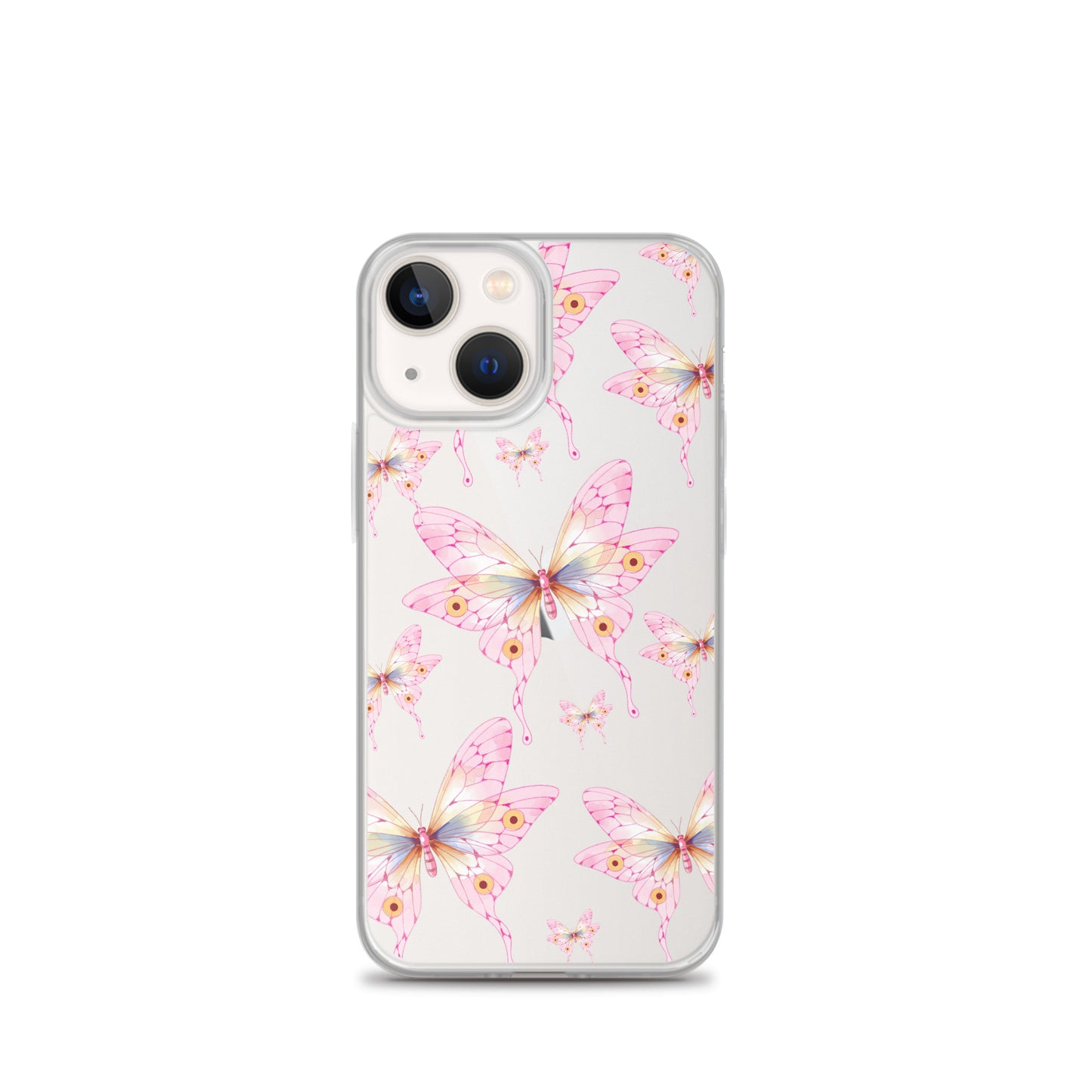 Pink Butterfly- Clear Case for iPhone®