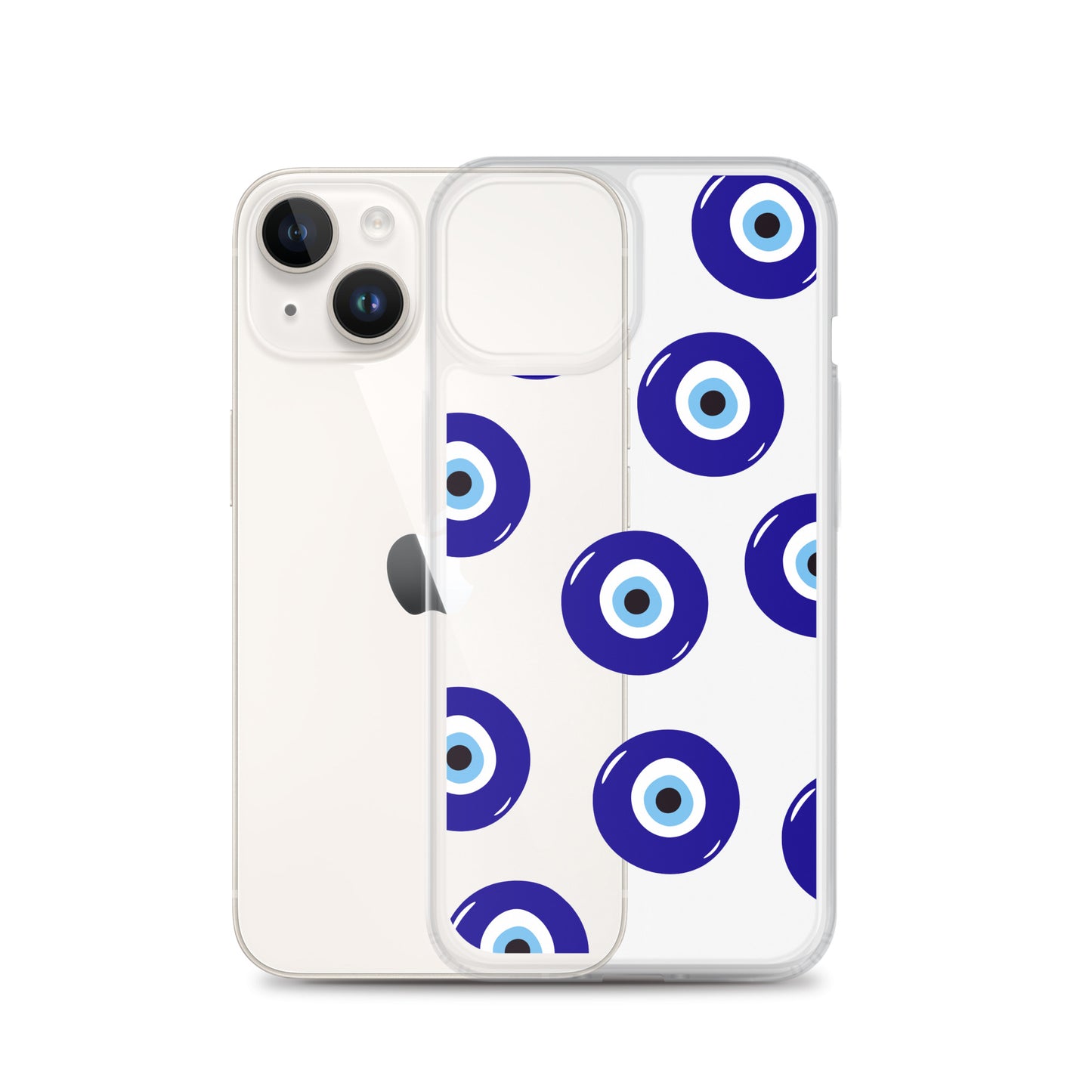 Evil Eye- Clear Case for iPhone®