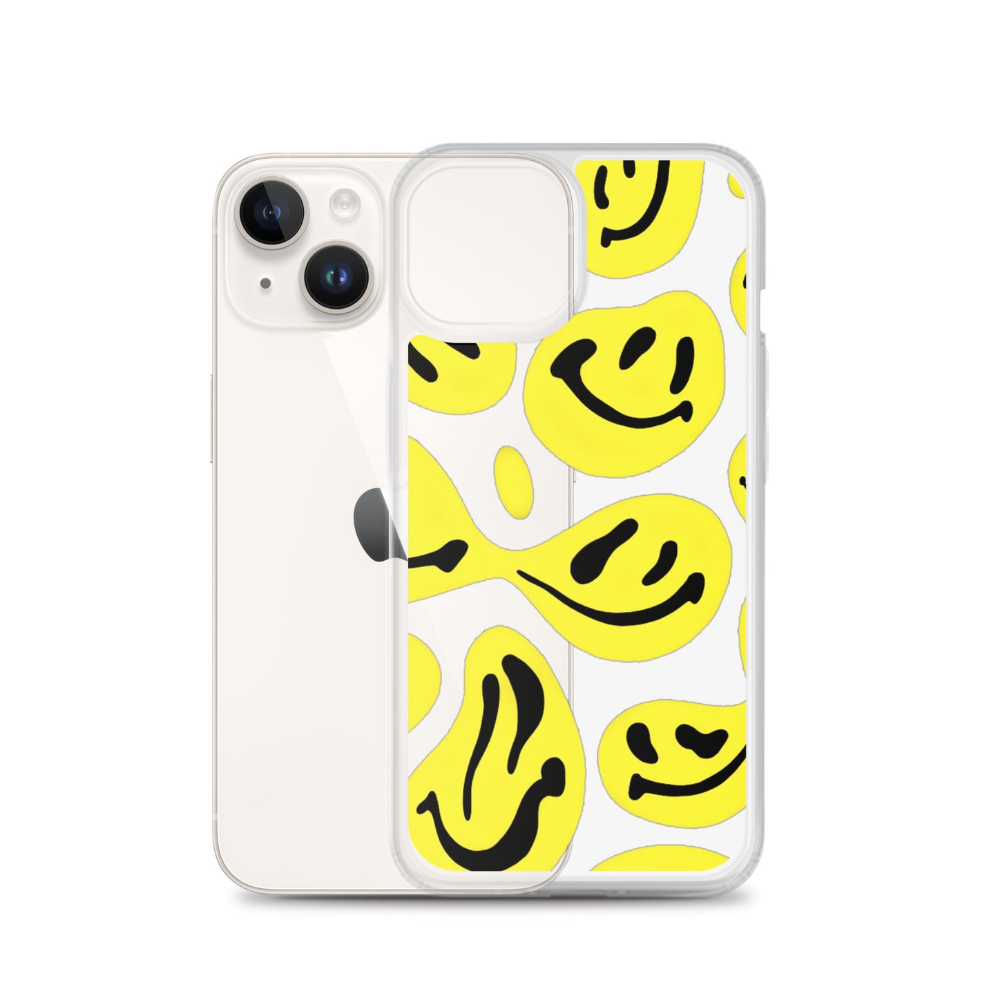 Smiley Face- Clear Case for iPhone®
