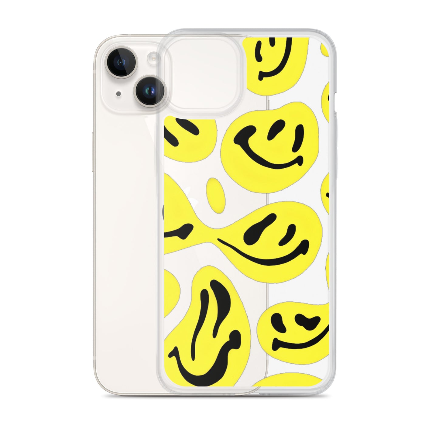 Smiley Face- Clear Case for iPhone®
