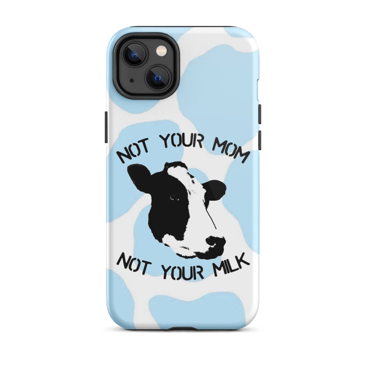 Light Blue Cow- Hard Case for iPhone®