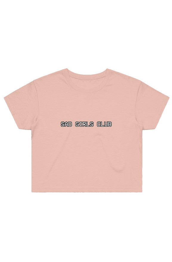 Sad Girls Club- Crop Top (Pink)