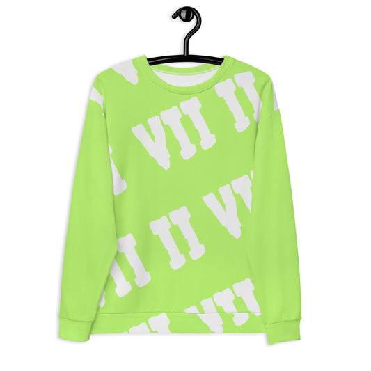 VII Lime- Sweatshirt