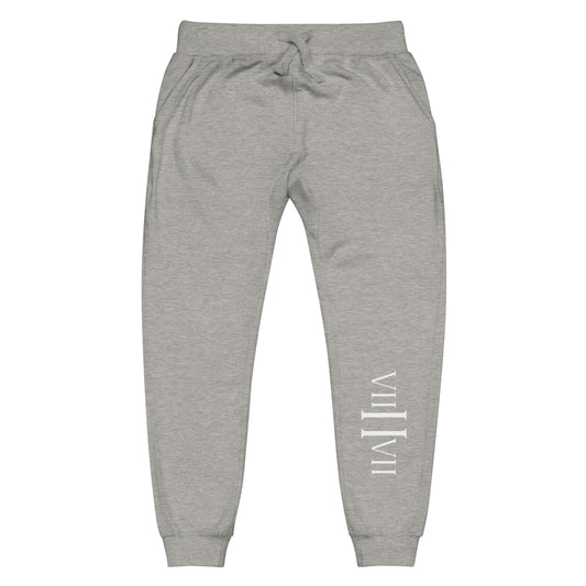 VII II VII- Fleece Sweatpants (Carbon Gray)