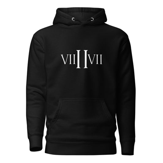VII II VII- Hoodie (Black)