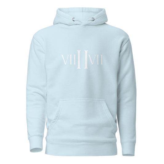 VII II VII- Hoodie (Frost Blue)