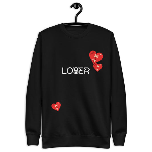 Lover/Loser- Sweatshirt (Black)